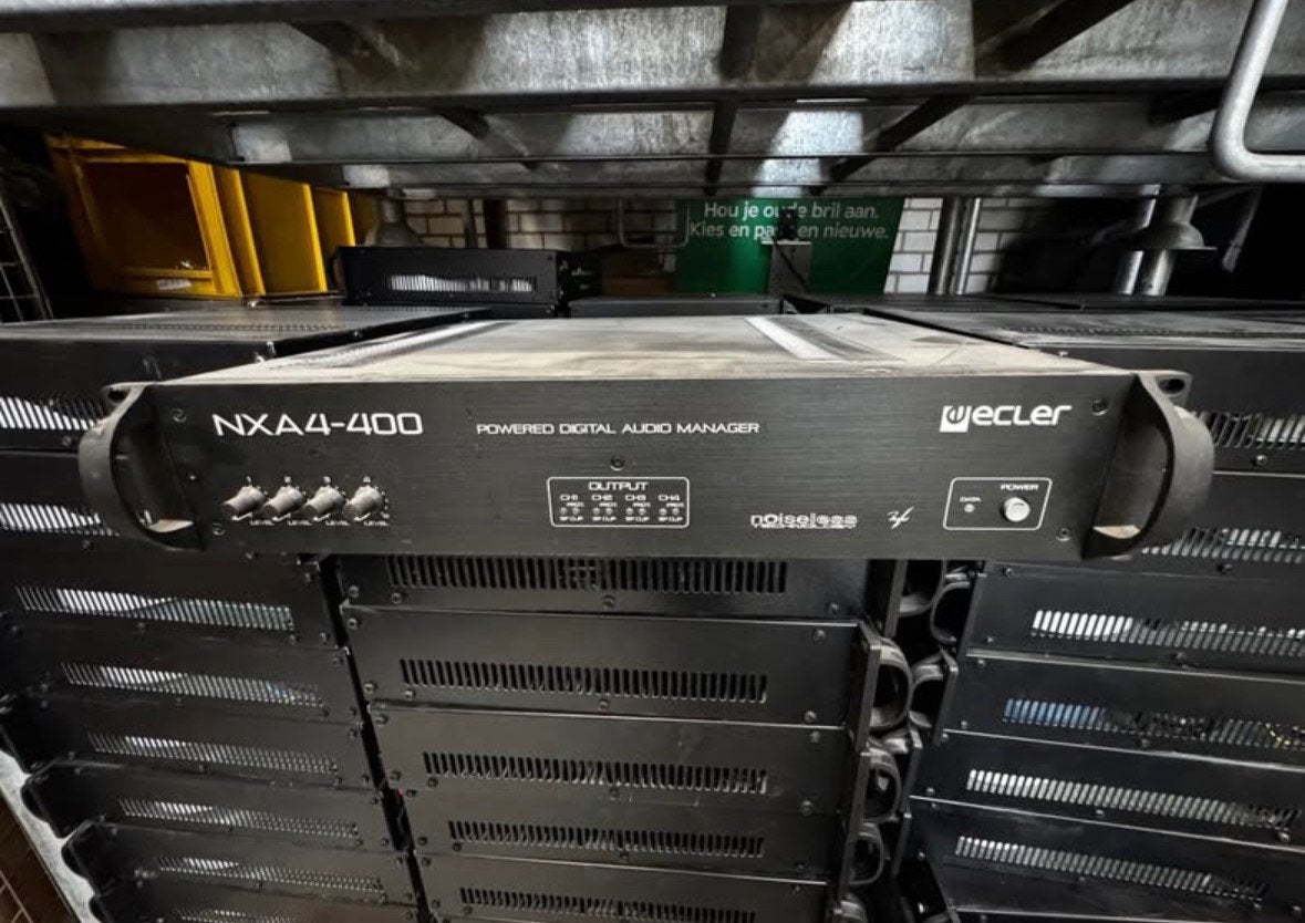 Ecler NXA4-400 meerdere beschikbaar, Ecler 1234AB AB stad, 120 watt of meer, Ecler, Ophalen