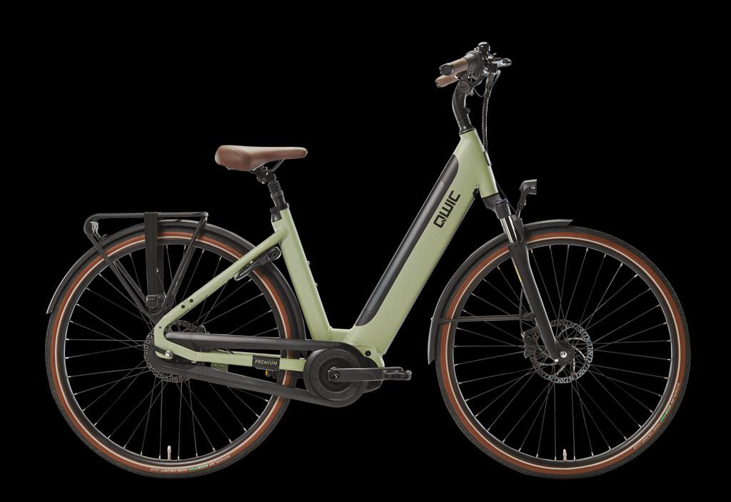 Qwic Inter plus groen dames 54cm 28inch, Fietsen en Brommers, Elektrische fietsen, 51 tot 55 cm, Nieuw, Qwic