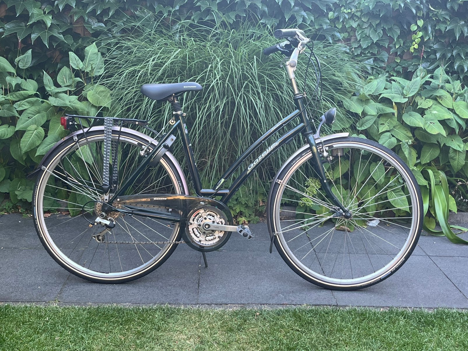 Gazelle 24 versnellingen OPBRENGST GOEDE DOEL, Fietsen en Brommers, Fietsen | Dames | Damesfietsen, Ophalen, Gebruikt, Velgrem