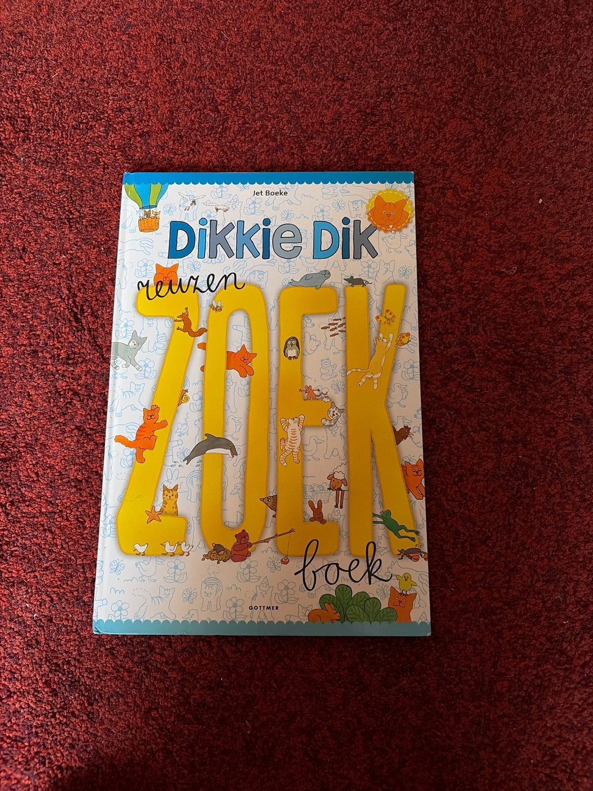 Dikkie Dik Reuzen Zoekboek - Zoekerdezoekzoekzoek!, Ophalen, Zo goed als nieuw, Uitklap-, Voel- of Ontdekboek, 3 tot 4 jaar