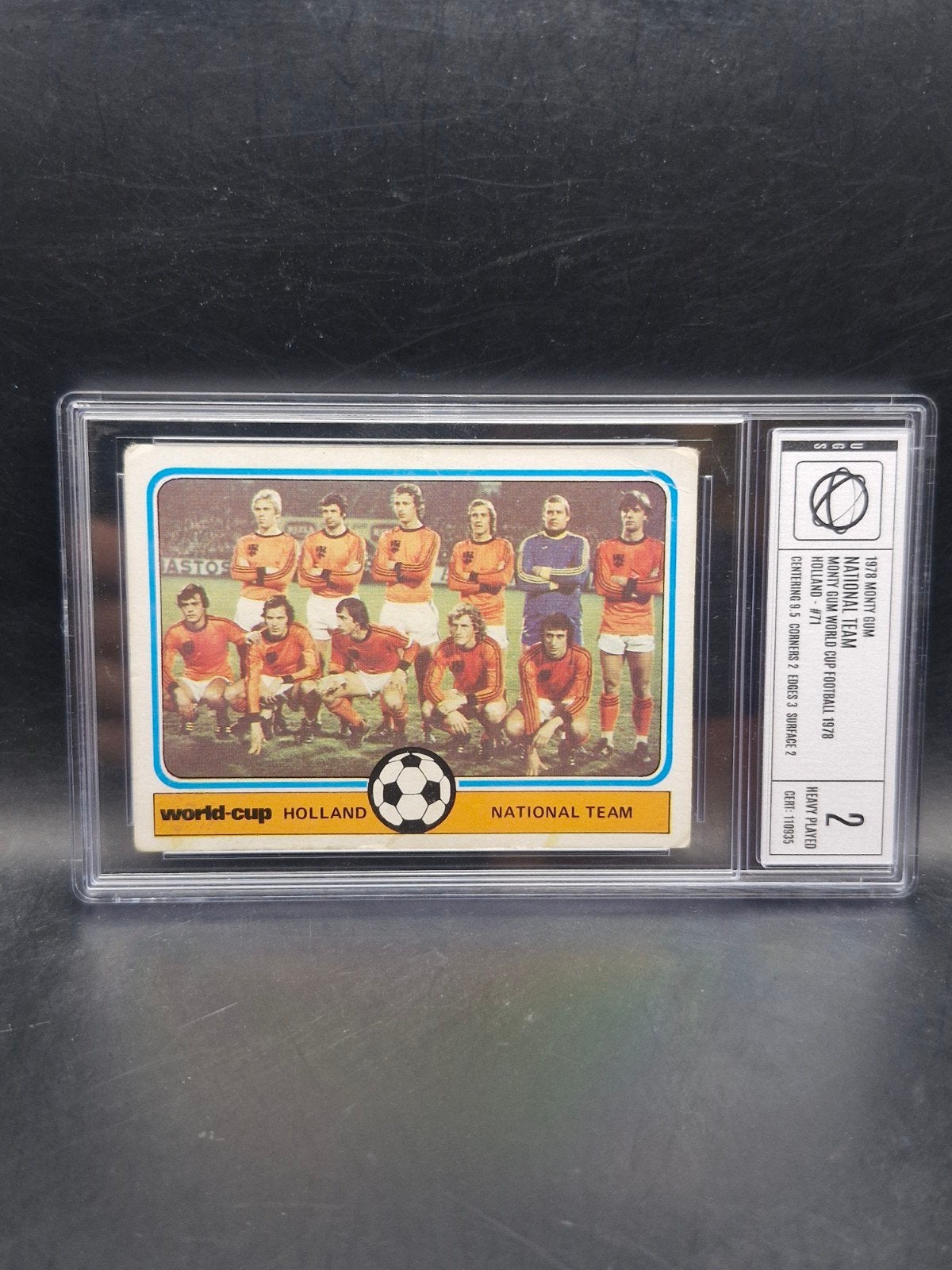 World cup football 1978 holland gum met johan cruijff ugs 2, Verzenden, Zo goed als nieuw, Ajax