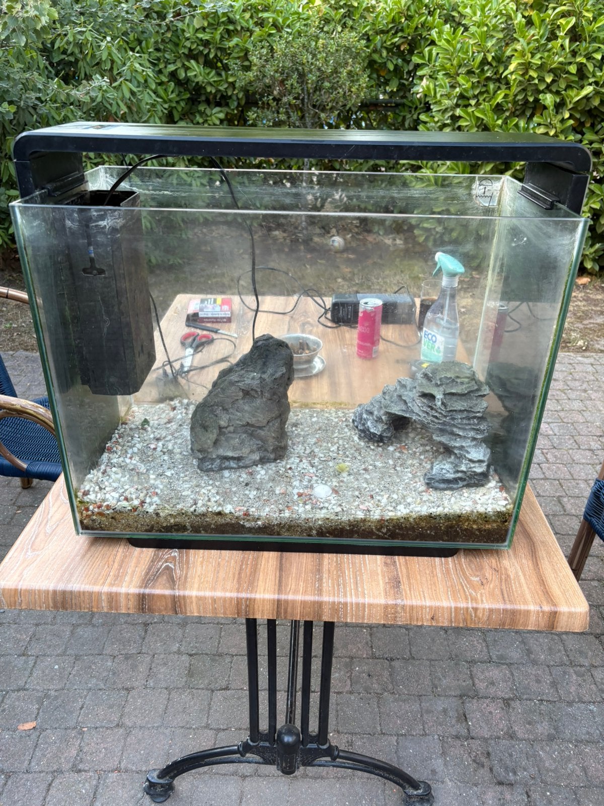 Aqaurium Superfish Home 80, Ophalen, Gebruikt, Leeg aquarium