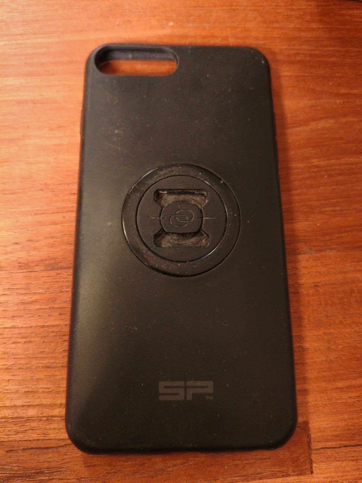 SP-connect telefoon hoesje voor Iphone 6+/7+/8+, Telecommunicatie, Kunststof, Zwart, Ophalen of Verzenden, Zo goed als nieuw
