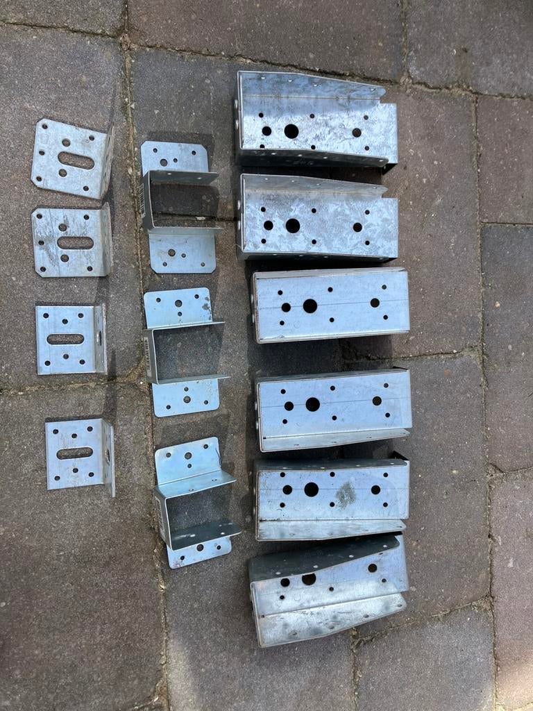 Muurbeugels balkdragers hoeken, Ophalen of Verzenden, Zo goed als nieuw