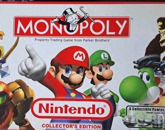 Monopoly Nintendo Collector's Edition Bordspel, Hobby en Vrije tijd, Drie of vier spelers, Ophalen of Verzenden, Gebruikt, Parker Brothers