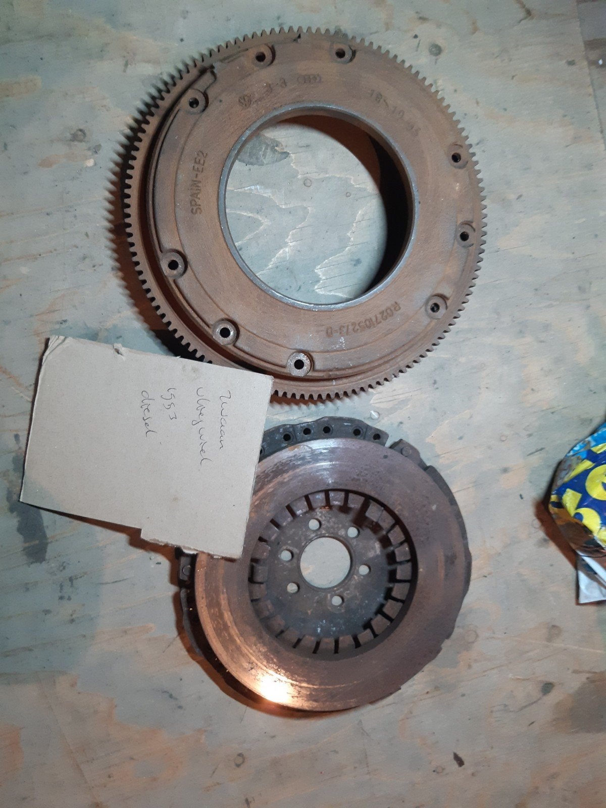 Origineel vw vliegwiel vw 020 bak, Ophalen of Verzenden, Gebruikt, Volkswagen