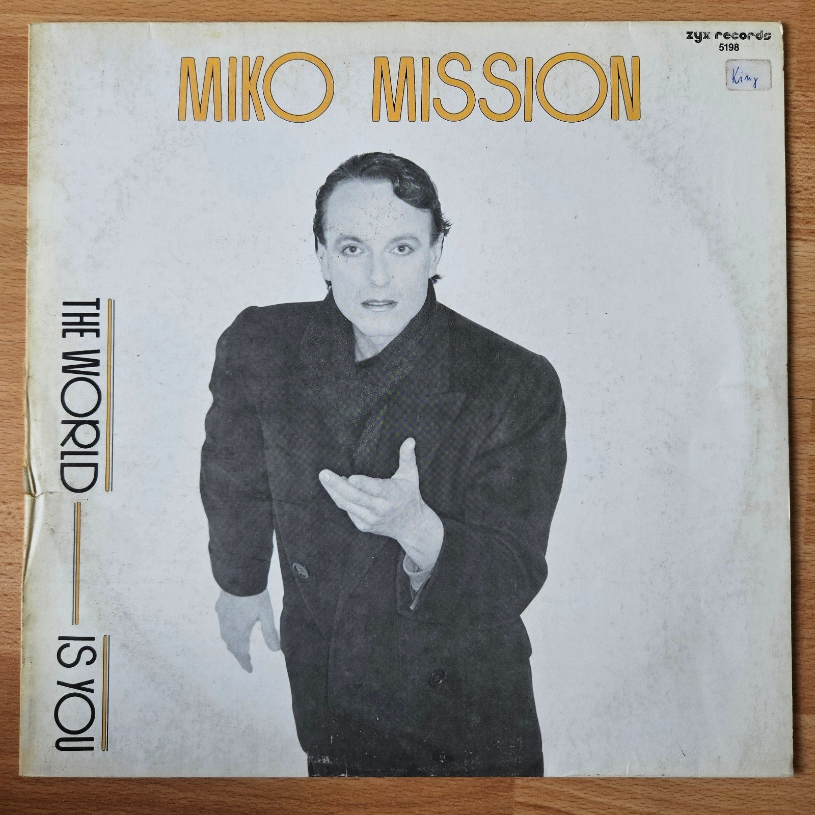 Miko Mission – The World Is You - Italo Maxi Single, Ophalen of Verzenden, Gebruikt, 12 inch, Pop