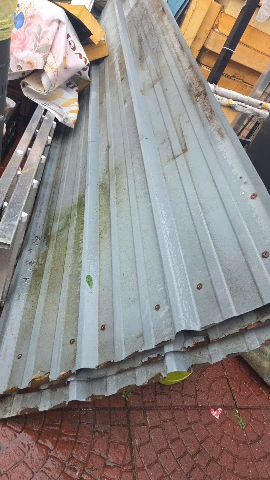 Gebruikte golfplaten, Ophalen, Gebruikt, Overige materialen, 20 tot 50 mm