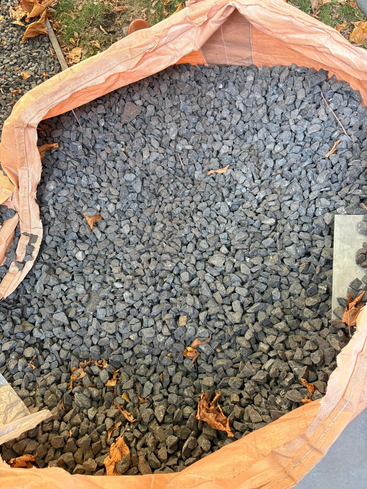 Basalt Split zwart - antraciet, Ophalen, Antraciet, Zo goed als nieuw, Split