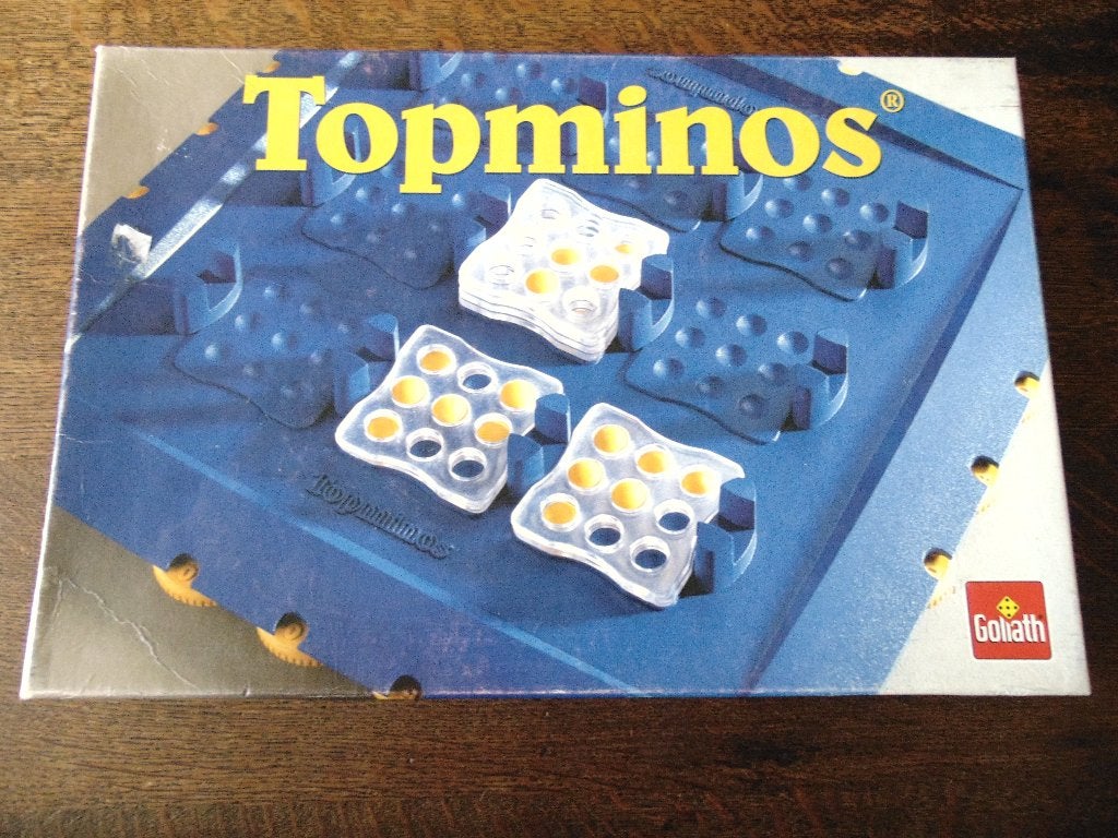 Topminos Spel van Goliath, Een of twee spelers, Ophalen of Verzenden, Gebruikt, Goliath