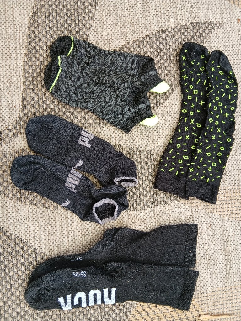 4 paar sokken maat 35/38, Jongen of Meisje, Ophalen of Verzenden, Zo goed als nieuw, Sokken