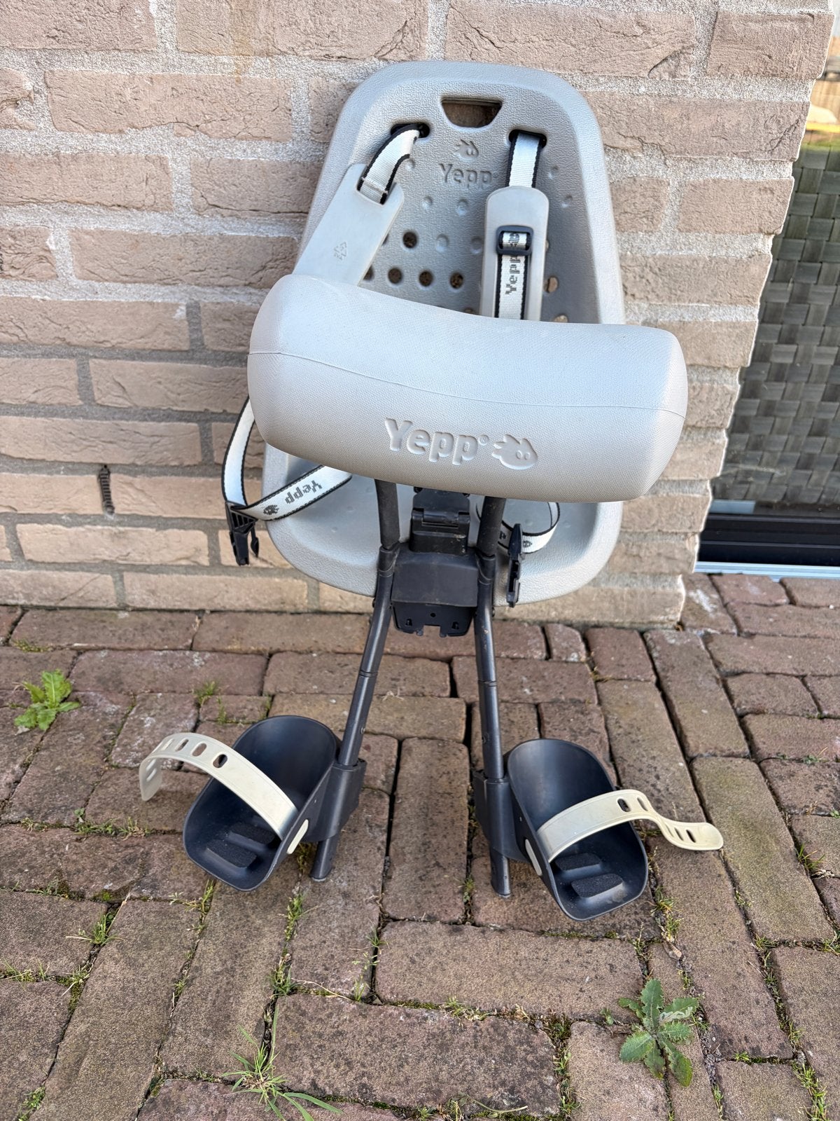 Yepp Fietsstoeltje - Voorzitje, Ophalen, Gebruikt, Voorzitje