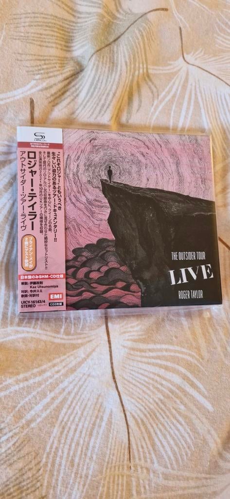 Roger Taylor - Outsider Live 2 SHM CD Digi 2022 Japan Nieuw, Cd's en Dvd's, Ophalen of Verzenden, Nieuw in verpakking, Poprock
