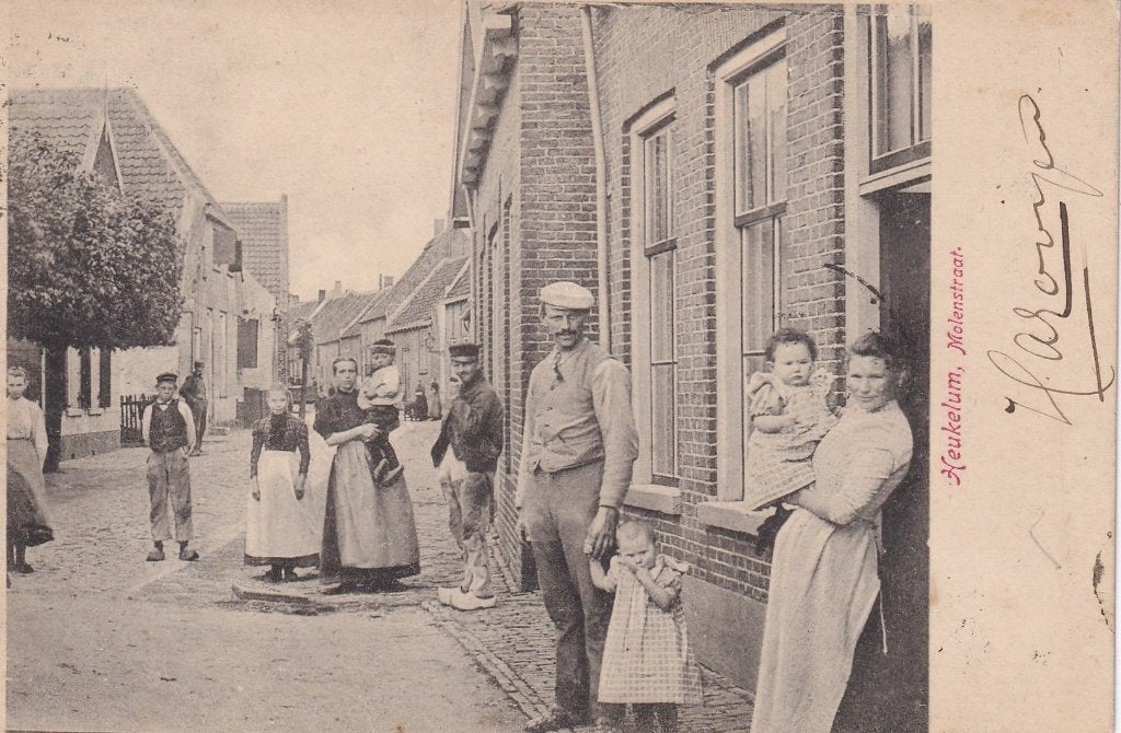Heukelum, Volk, 1903., Verzenden, Voor 1920, Gelopen, Gelderland