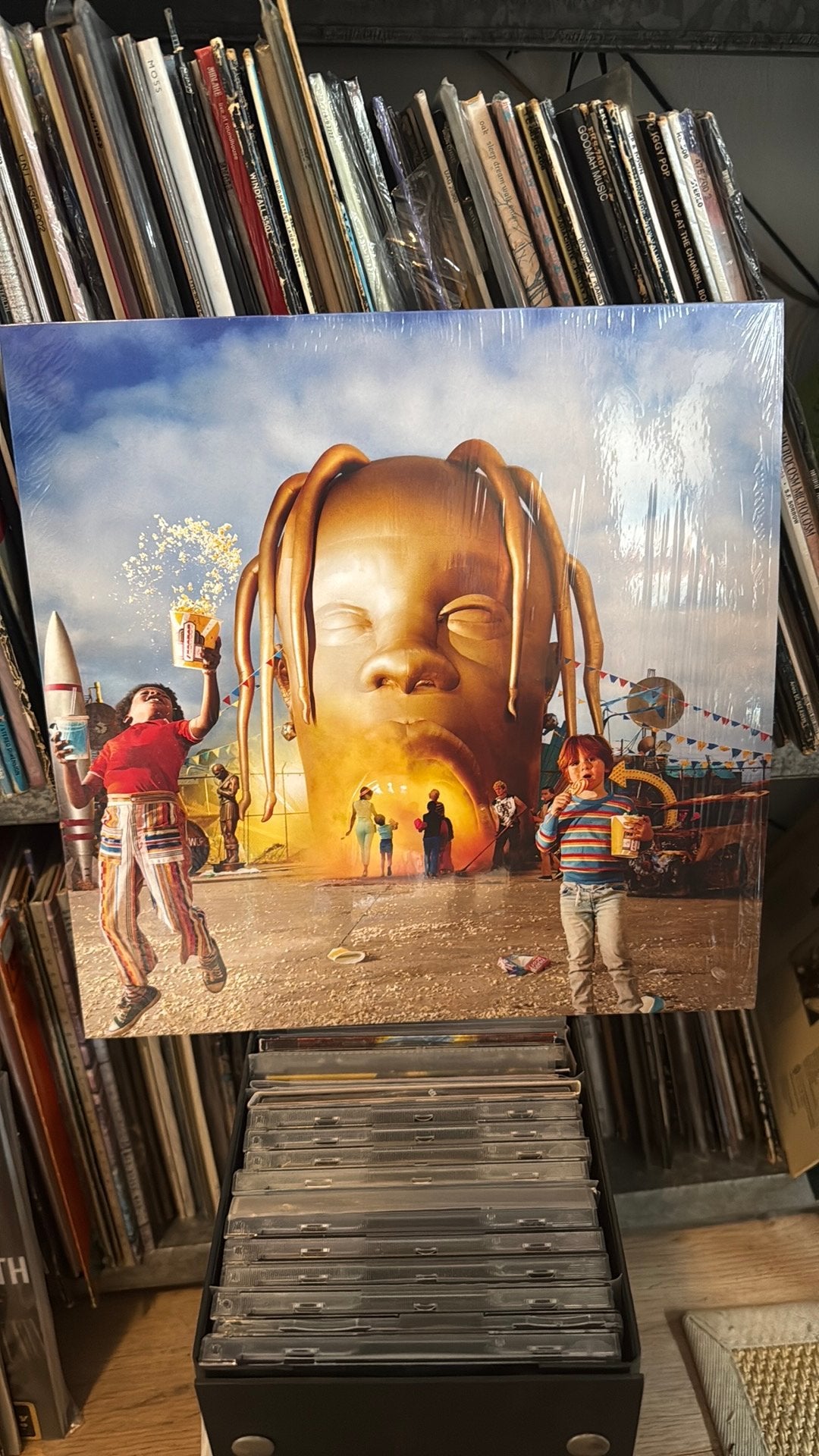 Travis Scott - Astroworld 2LP, Cd's en Dvd's, Vinyl | Hiphop en Rap, Ophalen of Verzenden, Zo goed als nieuw