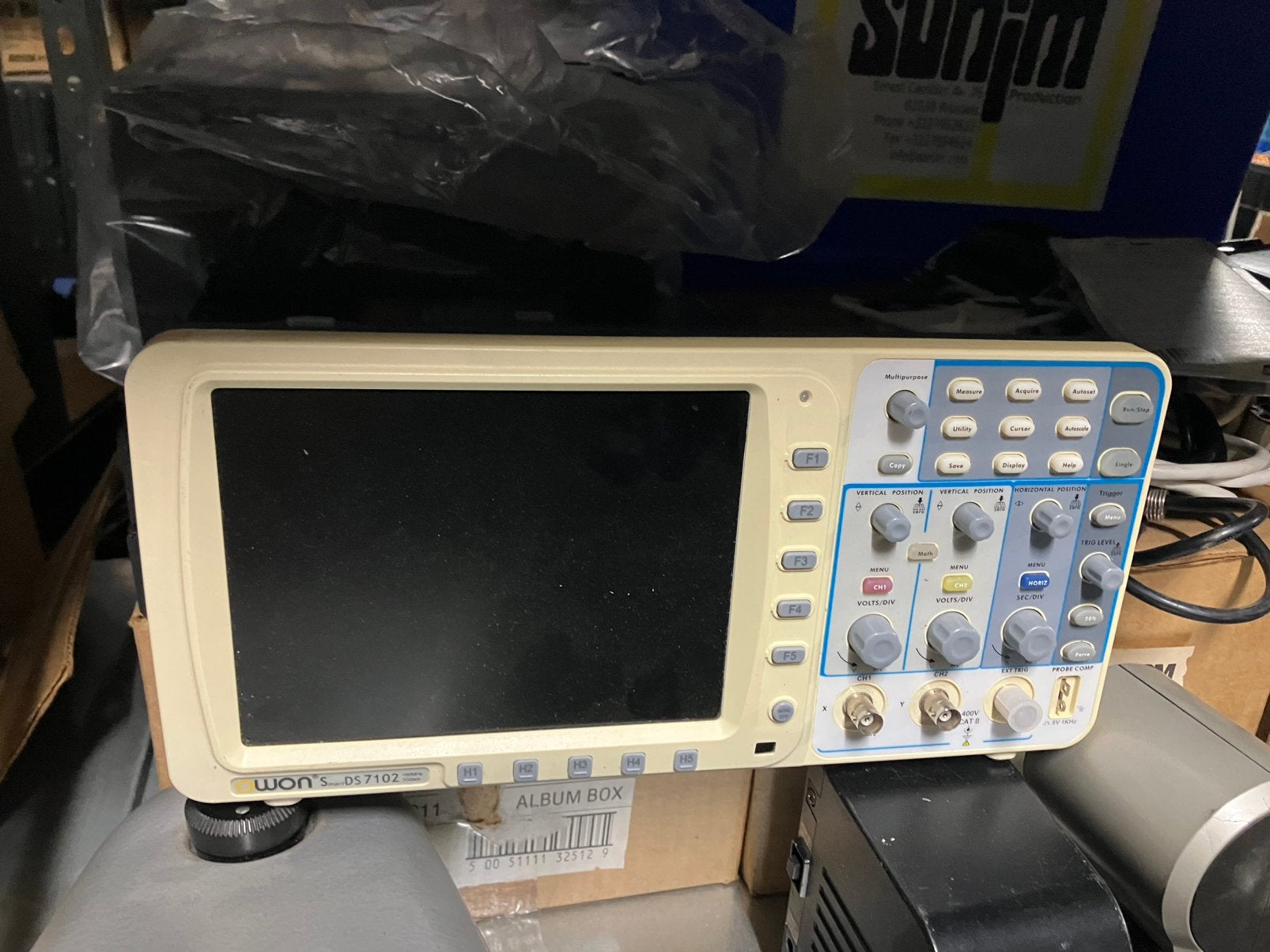 Won smart ds7102 100mhz portable scoop, Won smart, Gebruikt, Elektriciteit, Ophalen of Verzenden