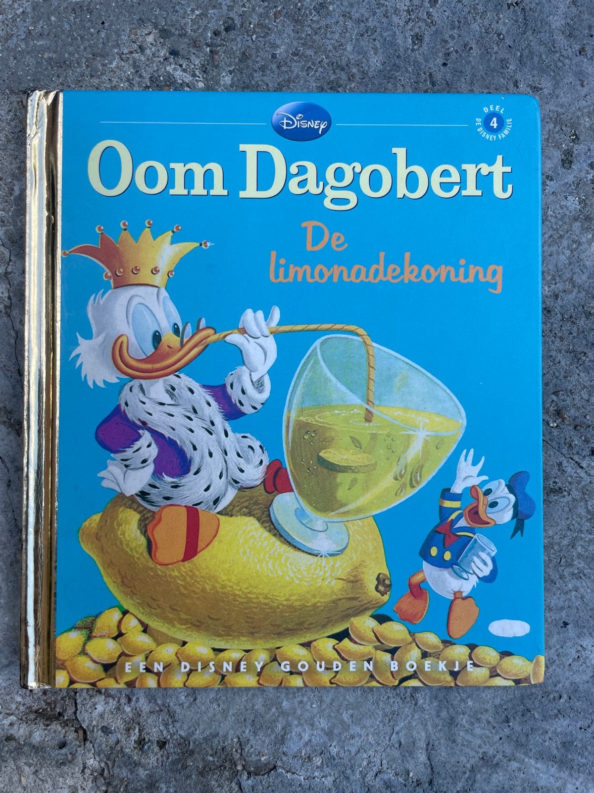 Oom Dagobert: De limonadekoning - Disney Gouden Boekje, Ophalen of Verzenden, Zo goed als nieuw, 3 tot 4 jaar