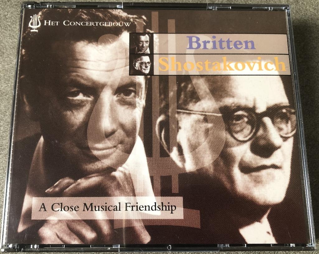 HET CONCERTGEBOUW -BRITTEN/SHOSTAKOVICH - A CLOSE, Boxset, Modernisme tot heden, Ophalen of Verzenden, Zo goed als nieuw