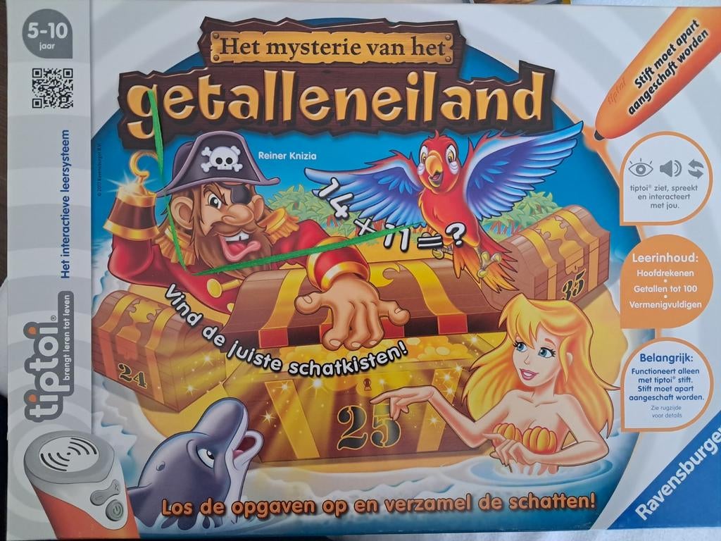 Tiptoi getalleneiland spel!, Ophalen, Zo goed als nieuw