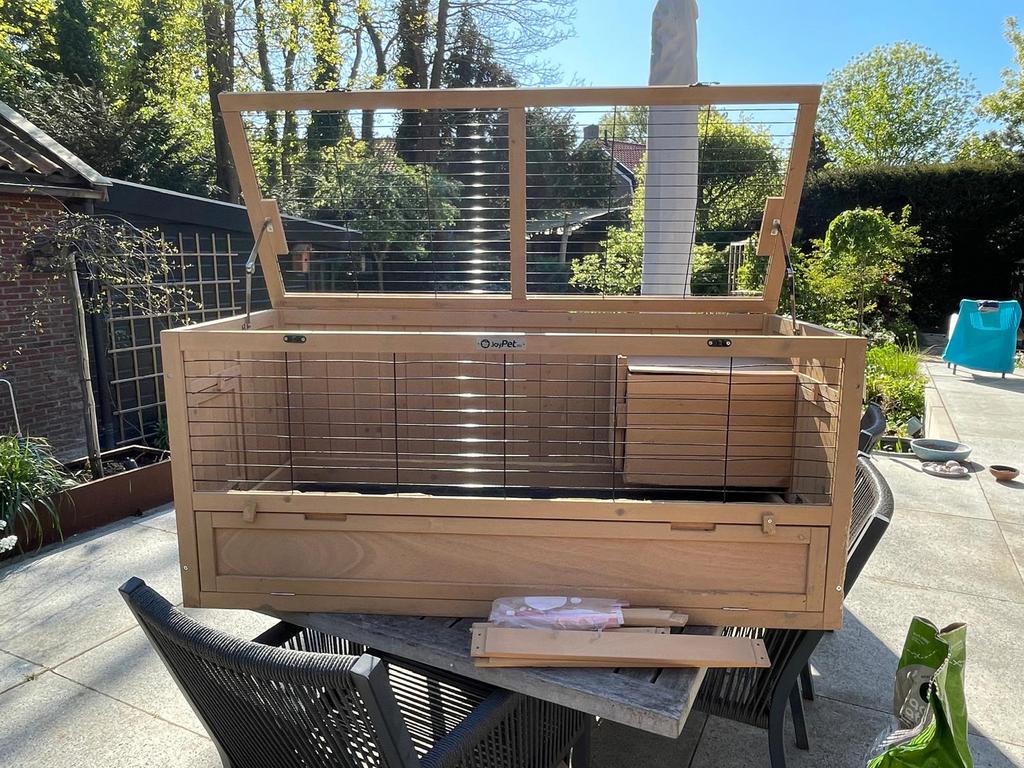 Cavia/konijnen hok, Dieren en Toebehoren, Knaagdieren en Konijnen | Hokken en Kooien, Ophalen, 60 tot 90 cm, Konijn, Hok
