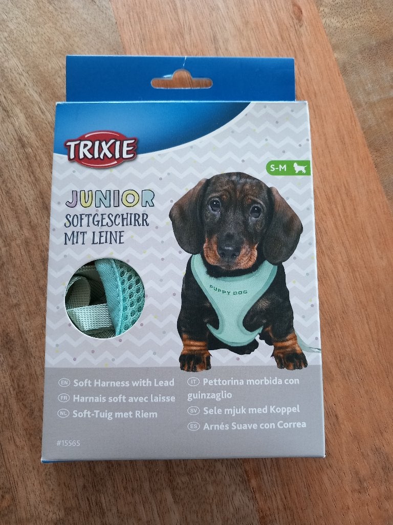 Trixie junior hondenharnas met lijn, Ophalen of Verzenden, Nieuw, Hondenriem