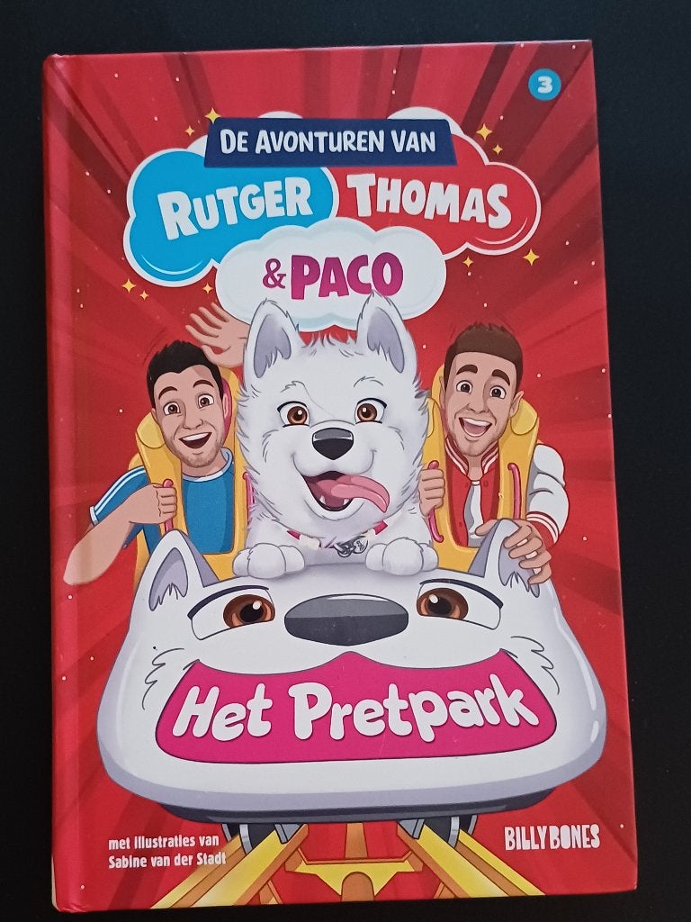 De avonturen van rutger thomas en paco het pretpark, Ophalen of Verzenden, Zo goed als nieuw, Fictie algemeen