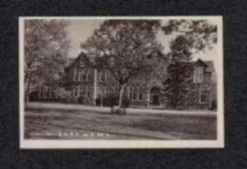 Coevorden Drenthe R.H.B.S. en Kweekschool 1946., Ophalen of Verzenden, 1940 tot 1960, Gelopen, Drenthe