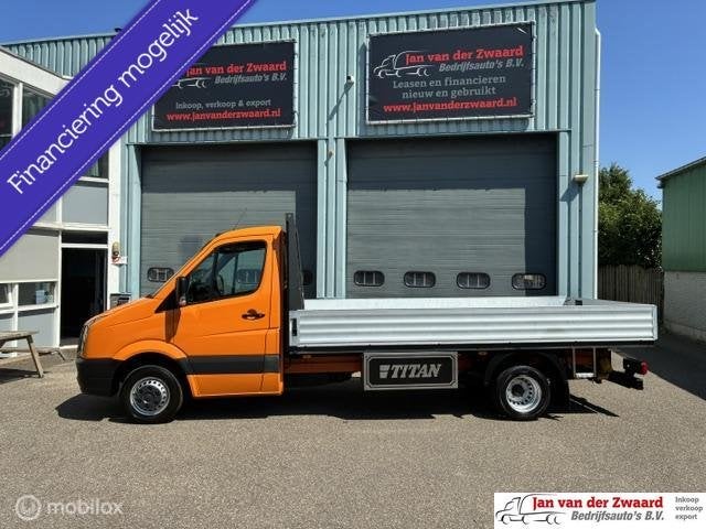 Volkswagen Crafter 46 2.0 TDI EUTO 6 Open laadbak Pick up Tr, Auto's, Gebruikt, 4 cilinders, 163 pk, Origineel Nederlands