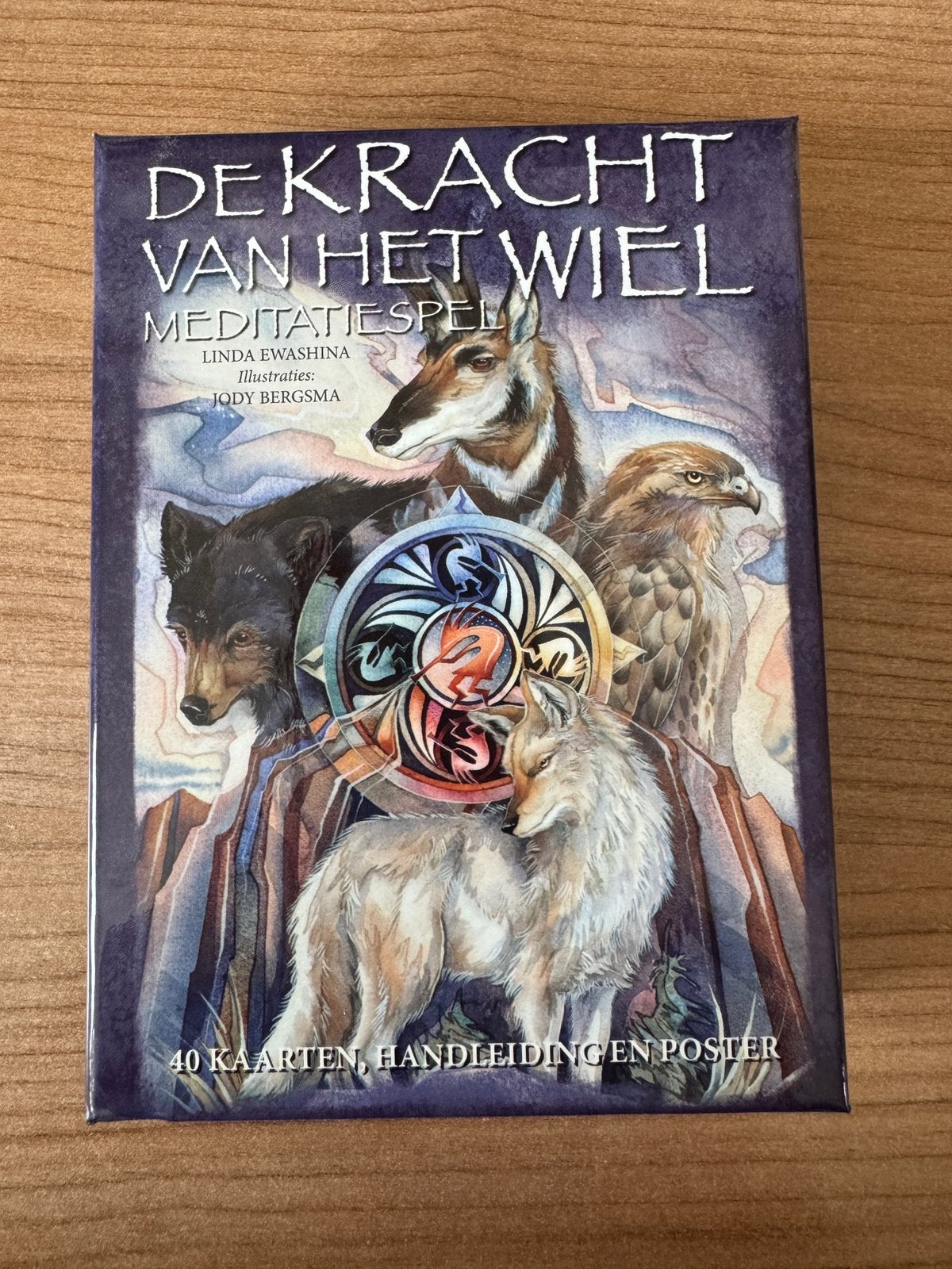 De Kracht van het Wiel–meditatiespel/orakelkaarten–compleet, Ophalen of Verzenden, Zo goed als nieuw