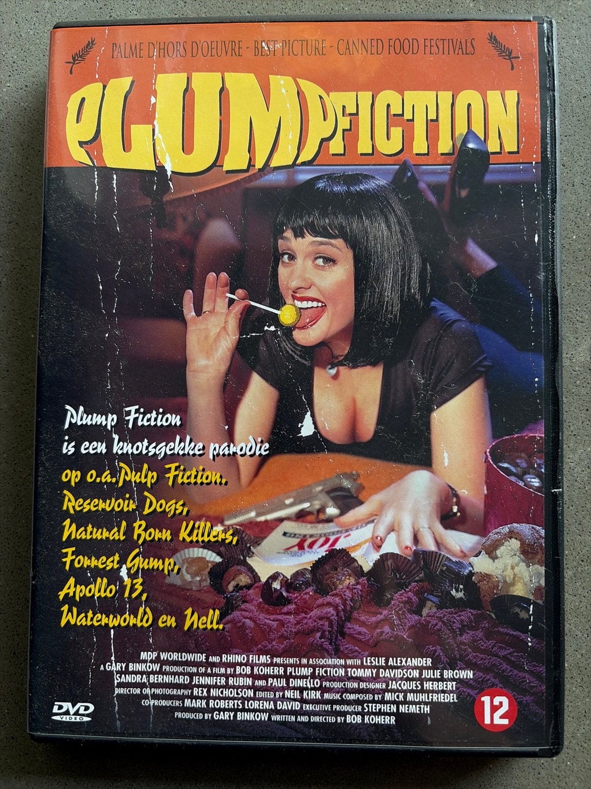Plump Fiction DVD - Hilarische Pulp Fiction parodie, Nederlands, Ophalen of Verzenden, Vanaf 12 jaar, Inclusief doosje