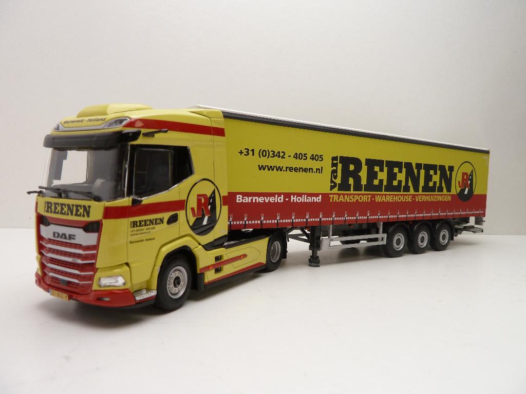 DAF XG  '' van Reenen transport '' WSI, Hobby en Vrije tijd, Modelauto's | 1:50, Ophalen of Verzenden, Zo goed als nieuw, Bus of Vrachtwagen