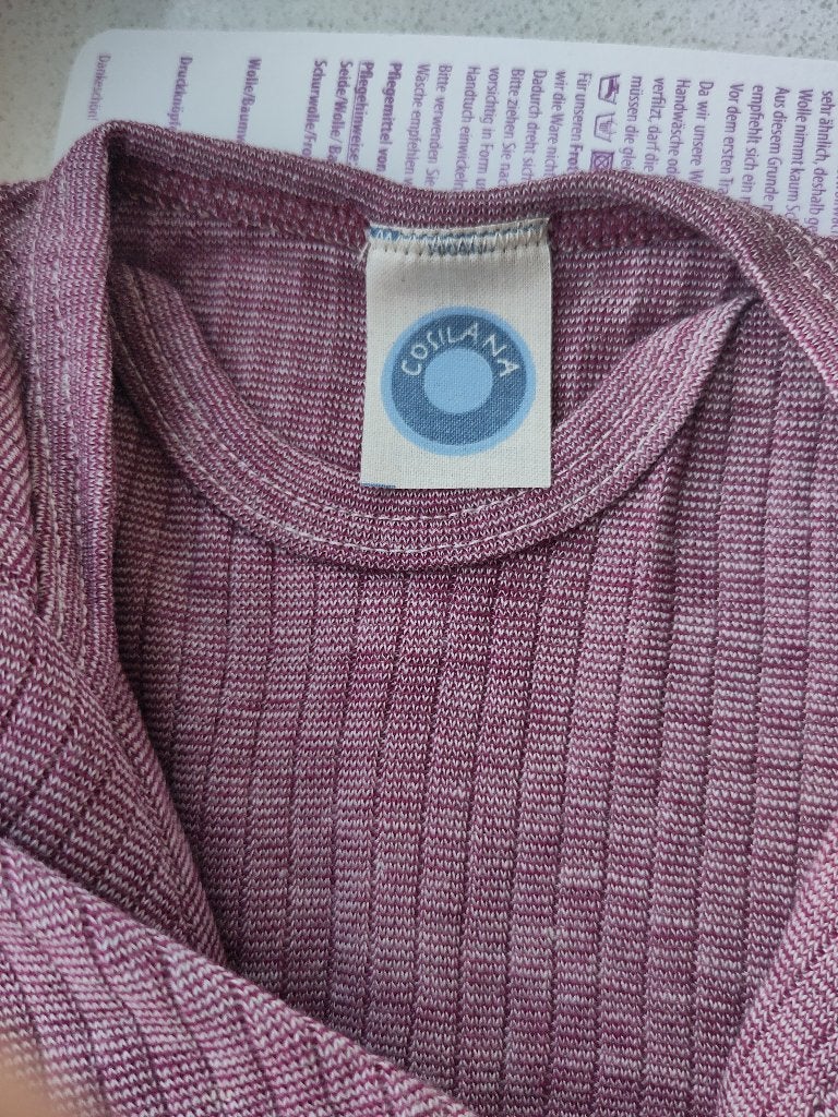Superzacht wolzijdekatoen romper 86-92 Cosilana, nieuw, Kinderen en Baby's, Babykleding | Maat 86, Nacht- of Onderkleding, Jongetje of Meisje