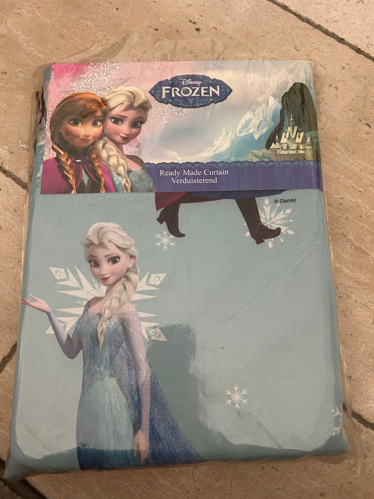 Verduisterend gordijn Disney Frozen 135-140x250 cm, Huis en Inrichting, Overige merken, Nieuw, Ophalen of Verzenden, Gordijn