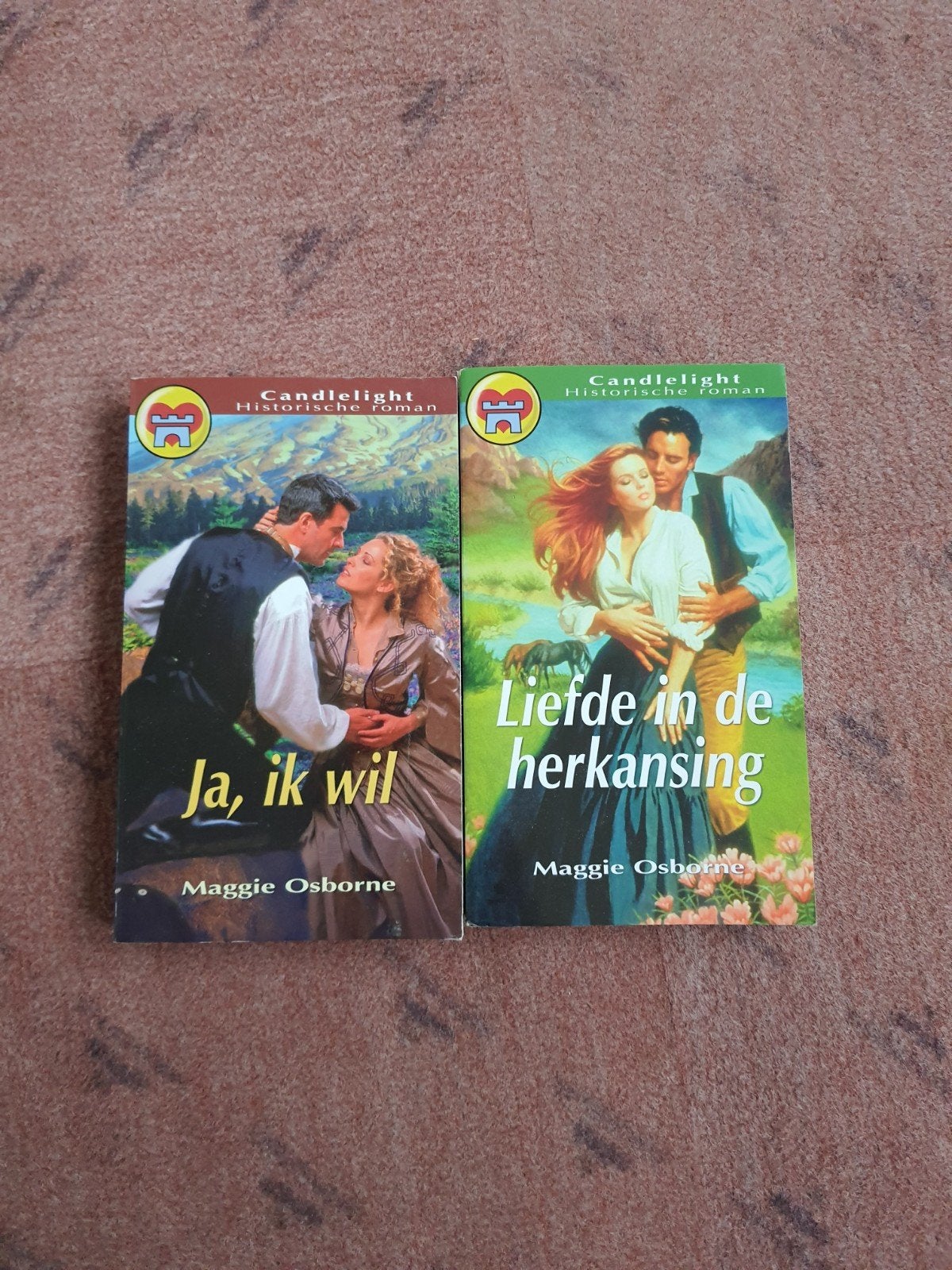 Candlelight Historische Romans: Maggie Osbourne, Ophalen of Verzenden, Gelezen