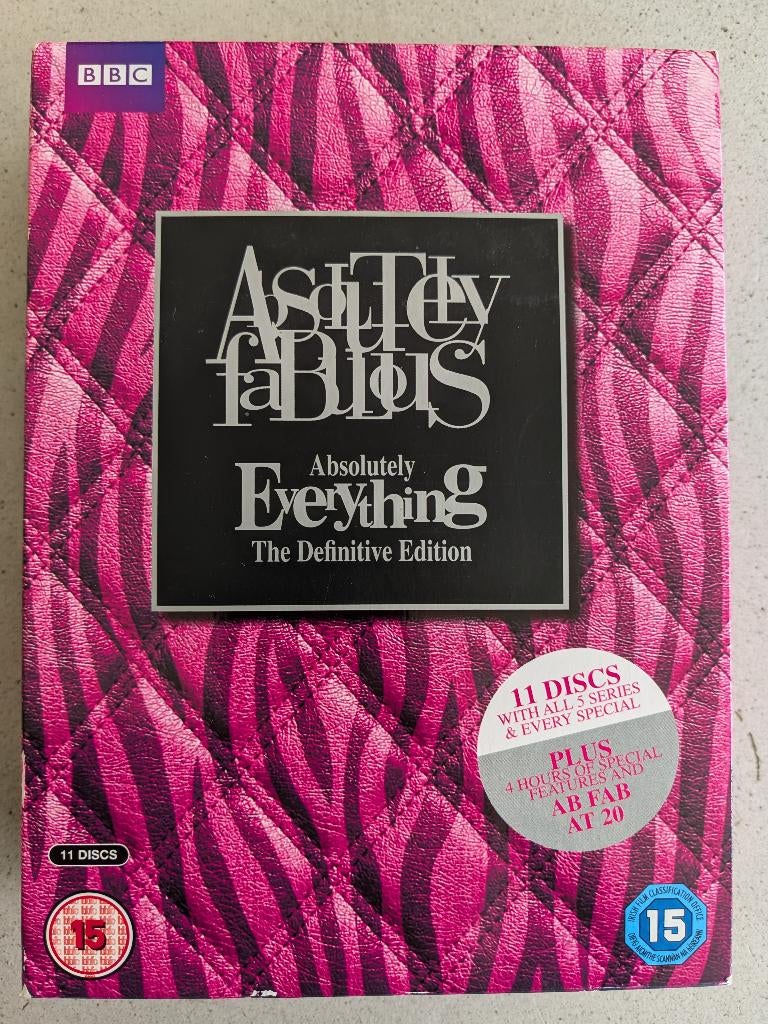 Absolutely Fabulous: Absolutely Everything 11 DVD Box  DVD81, Cd's en Dvd's, Dvd's | Tv en Series, Alle leeftijden, Boxset, Ophalen of Verzenden
