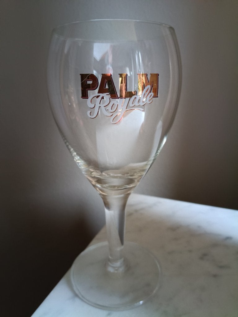 6 Palm Royale Voetglazen 0,33 L, Verzamelen, Ophalen of Verzenden, Zo goed als nieuw, Glas of Glazen, Palm