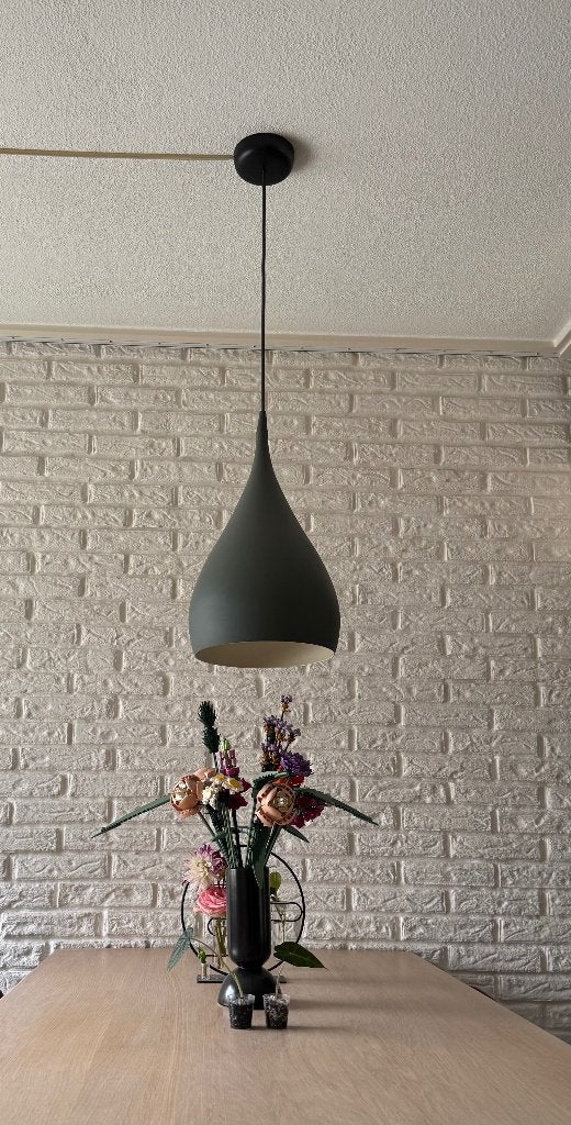 Hanglamp, Ophalen, Gebruikt, Metaal, E27 (groot)