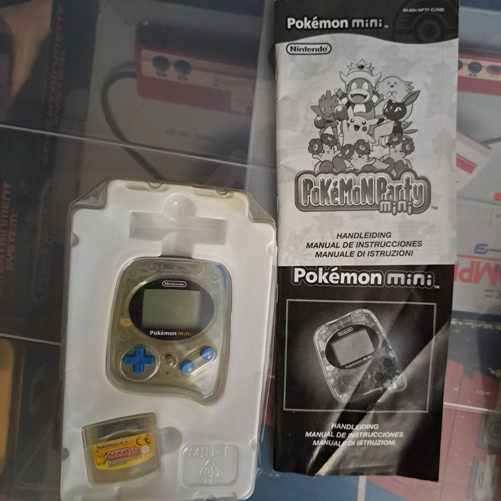 Nintendo Pokémon Mini met Pokémon Party Mini - Zeldzaam!, Ophalen of Verzenden