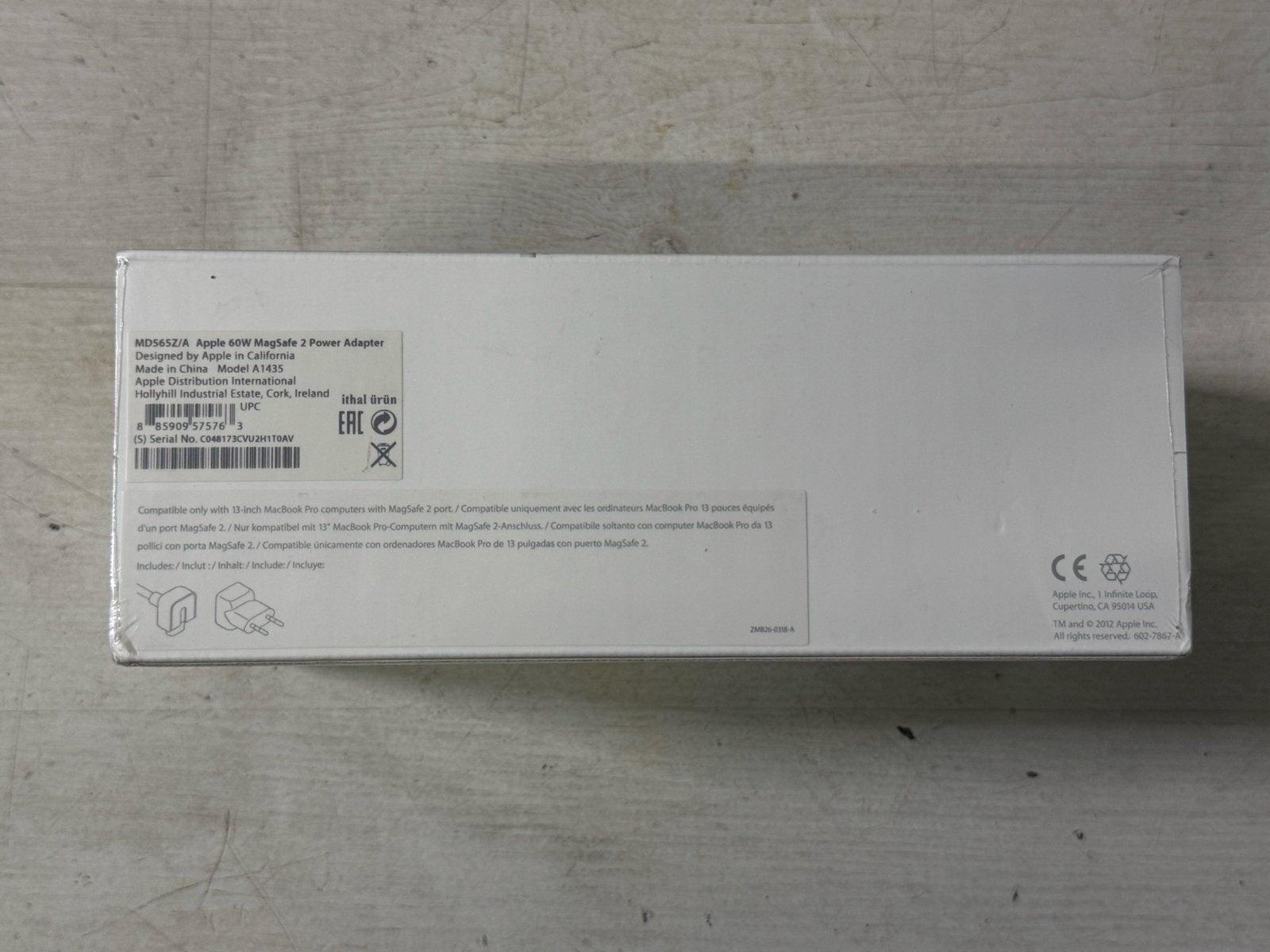 Apple origneel oplader  Magsafe 2, Apple, Apple, Nieuw, Ophalen of Verzenden