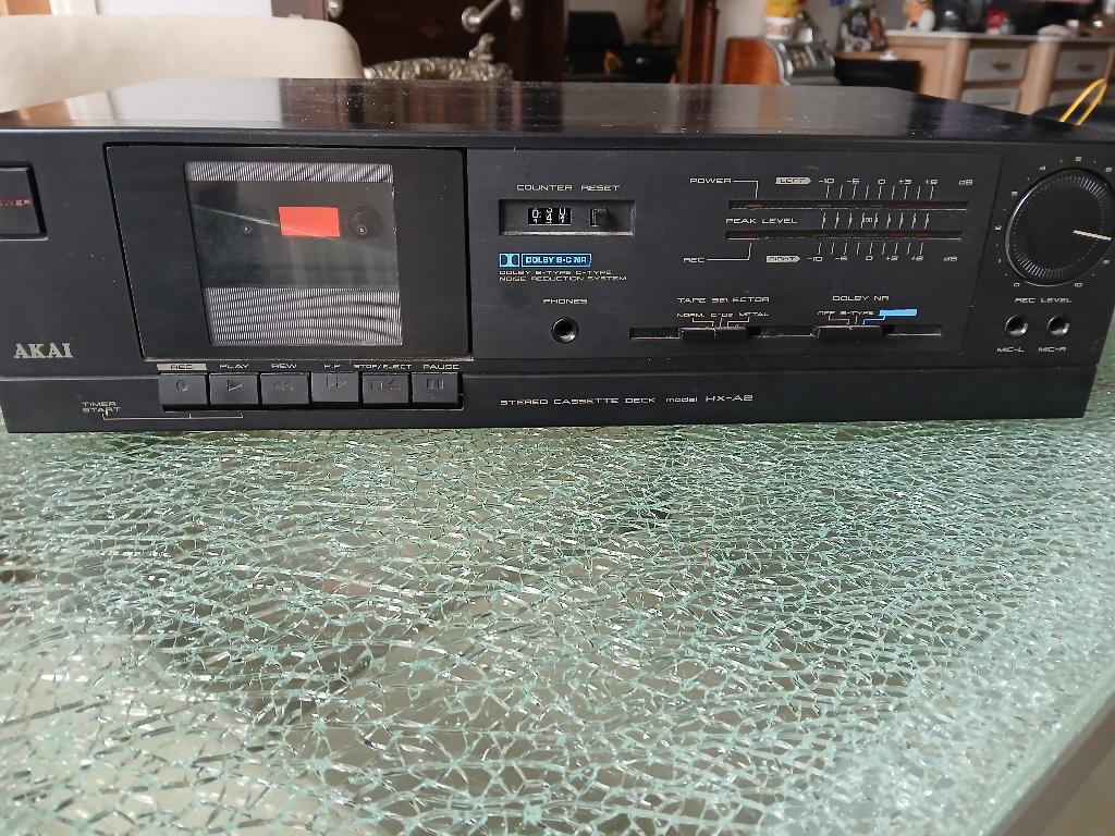 Akai cassettedeck HX-A2, Ophalen of Verzenden, Enkel, Akai
