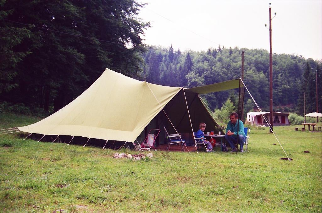 De Waard-tent  Zilvermeeuw, Caravans en Kamperen, Tenten, Ophalen, Gebruikt, Tot en met 4