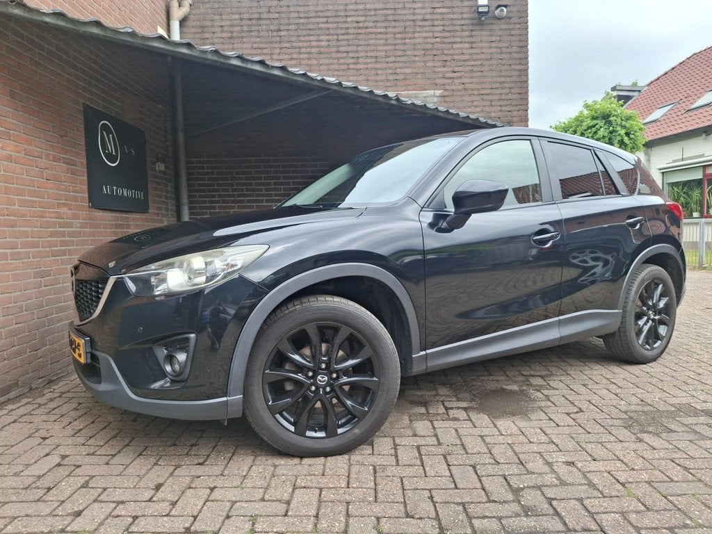 Mazda CX-5 2.0 GT-M 4WD 161PK Trekhaak / Navigatie / Leder /, Auto's, Mazda, Automaat, Zwart, 4 cilinders, Zwart