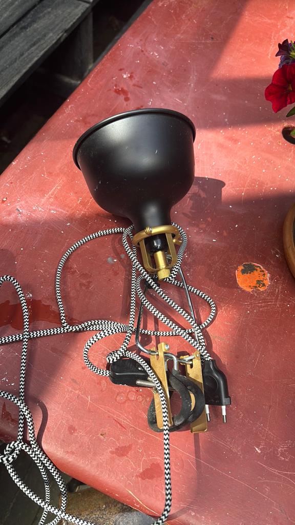 Ikea klem lampje, Ophalen of Verzenden, Zo goed als nieuw