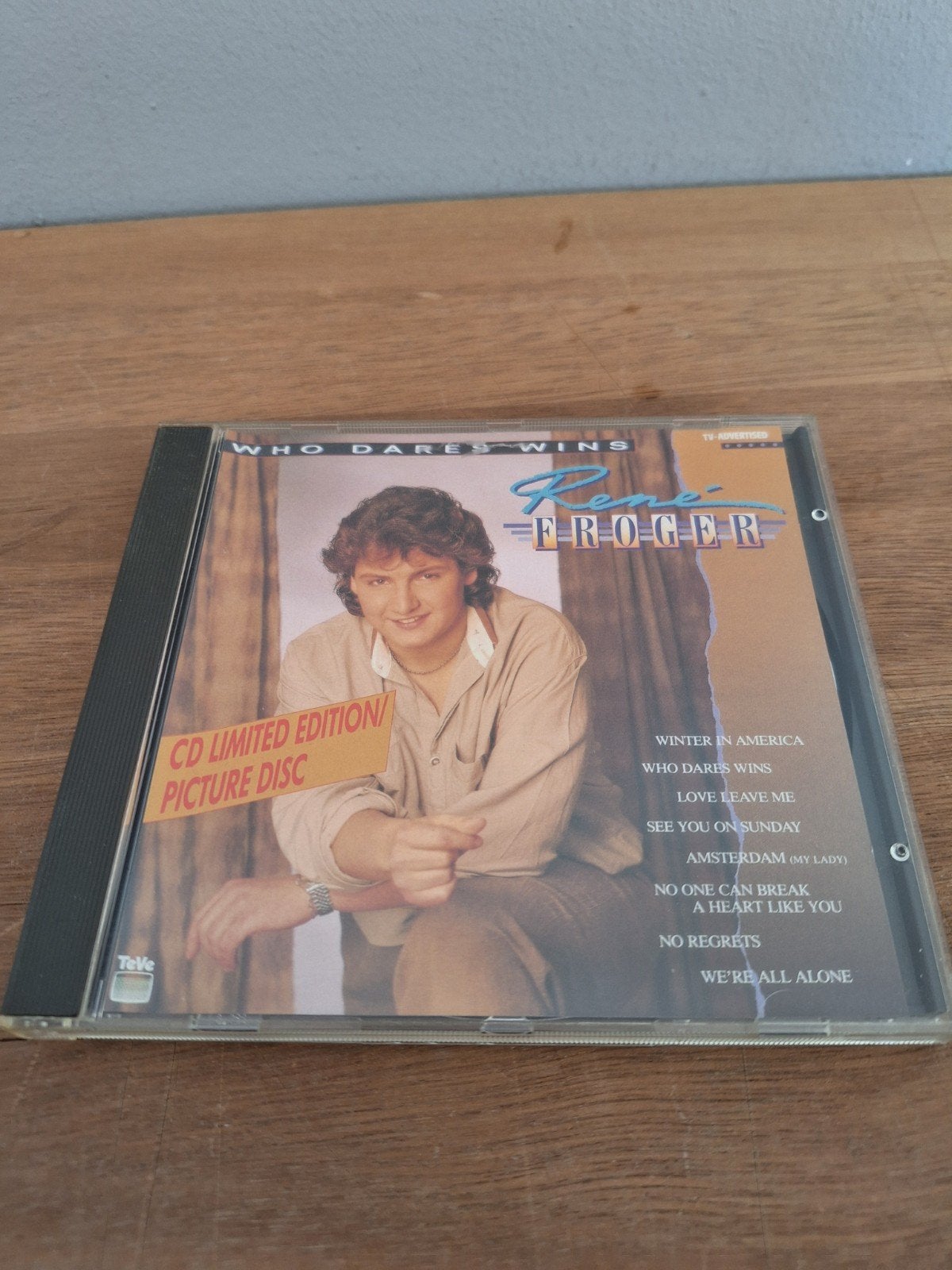 René Froger – Who Dares Wins, Ophalen of Verzenden, Pop, Album