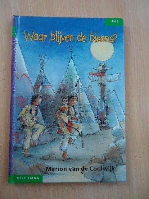 Waar blijven de bizons? Marion van de Coolwijk. AVI 3, Boeken, Ophalen of Verzenden, Zo goed als nieuw, Fictie algemeen