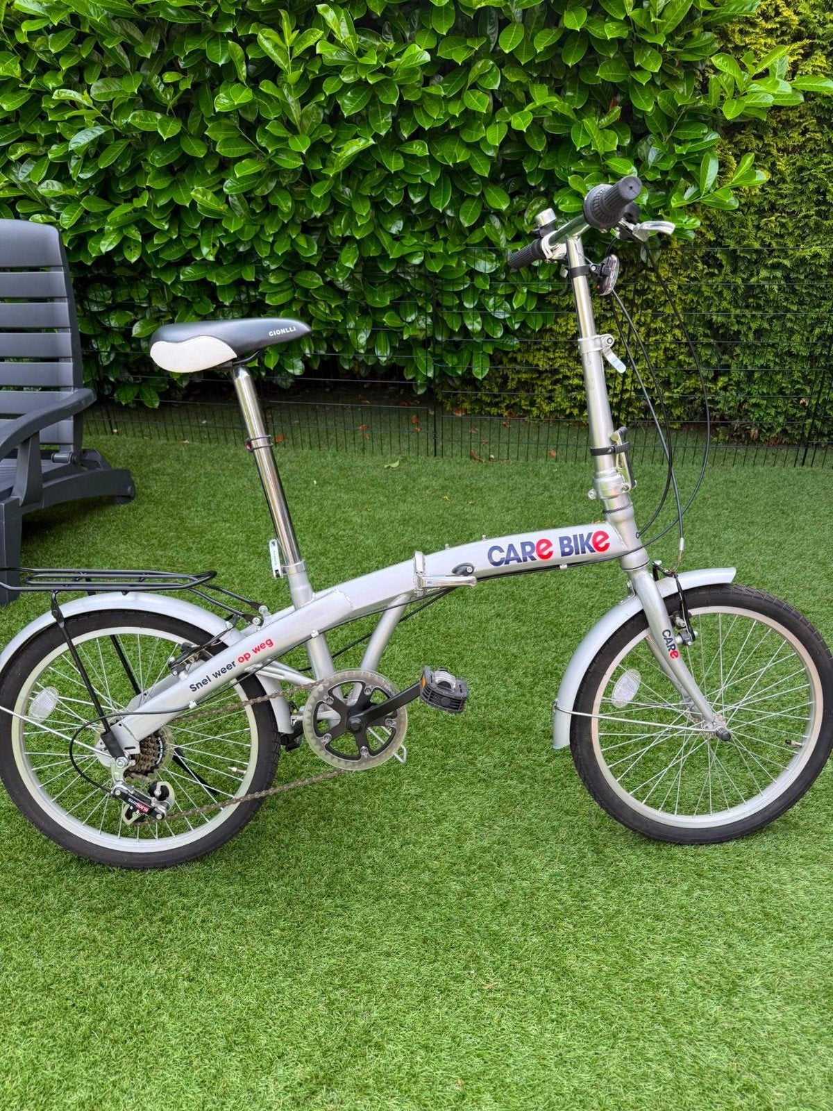 Vouwfiets, Ophalen