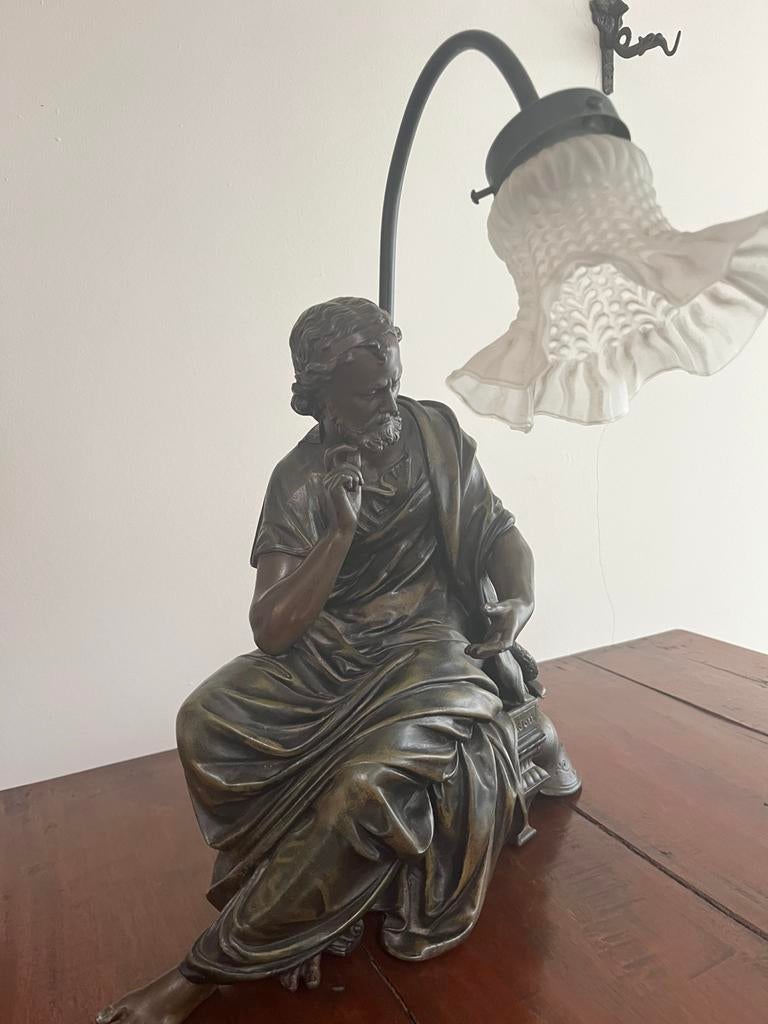 Antieke bronzen beeld, Antiek en Kunst, Ophalen of Verzenden