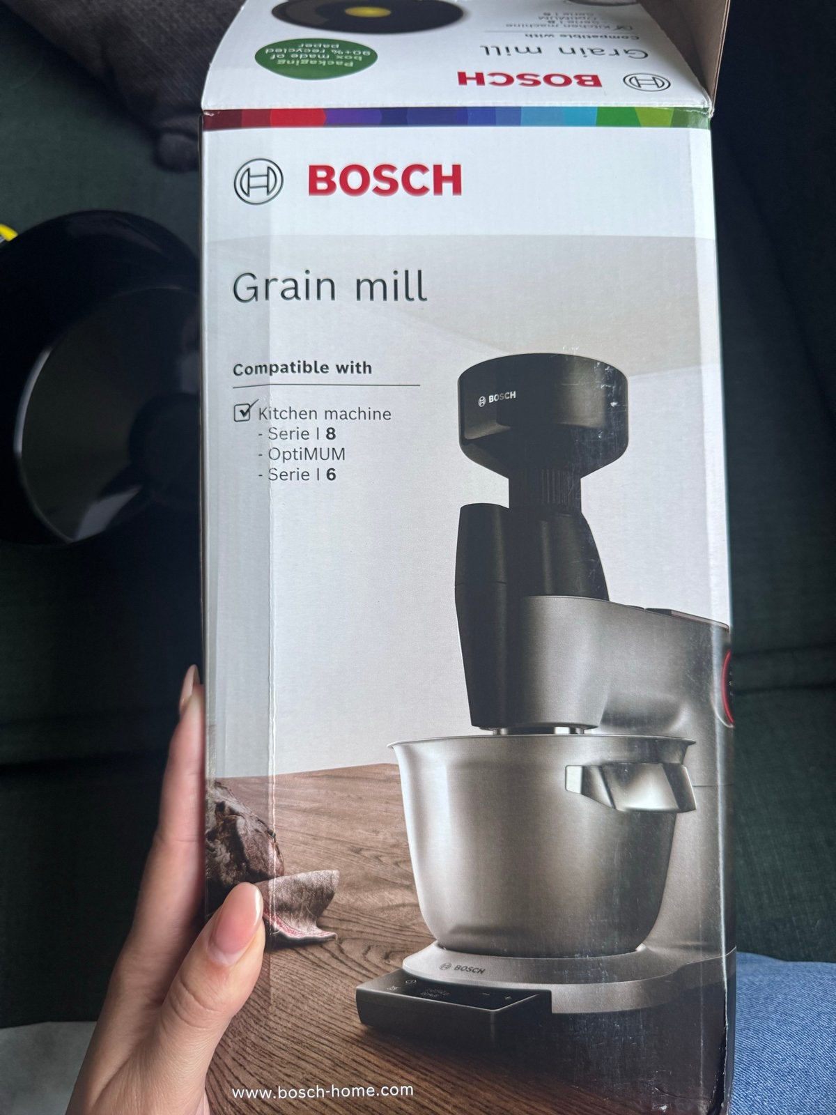 Bosch Graanmolen - Nieuw en Ongebruikt in Doos, Ophalen of Verzenden, Nieuw