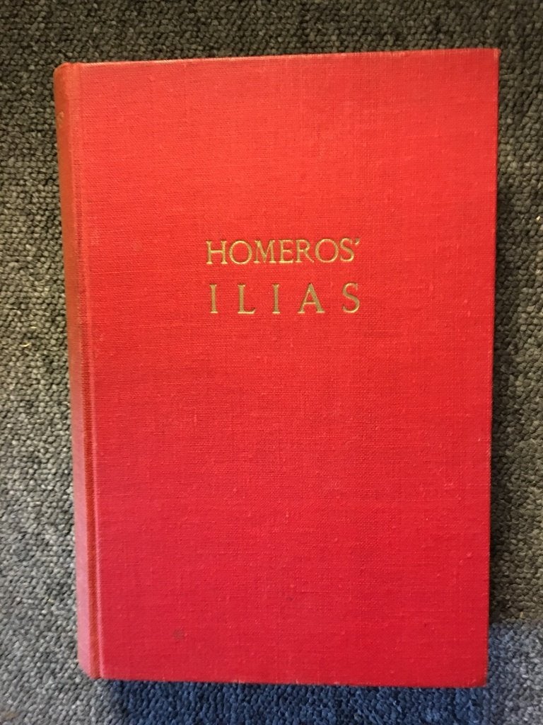 Homeros Ilias; Homeros vertaald/naverteld door Onno Damste, Gelezen, Onno Damste, Ophalen of Verzenden, Nederland