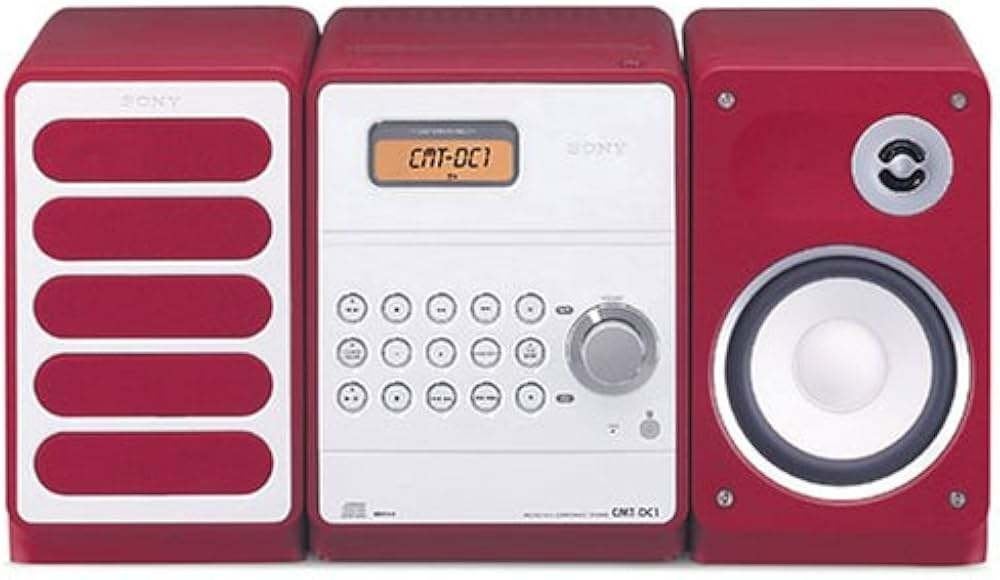 Retro Sony micro hi fi  set CMT - DC1, Ophalen of Verzenden, Gebruikt, Cassettedeck, Sony